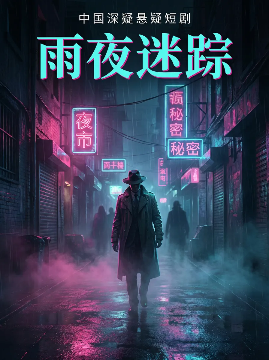 by网站最新域名 悬疑追踪短剧 - 雨夜迷踪海报